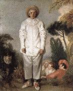 Jean-Antoine Watteau Gilles oil painting on canvas